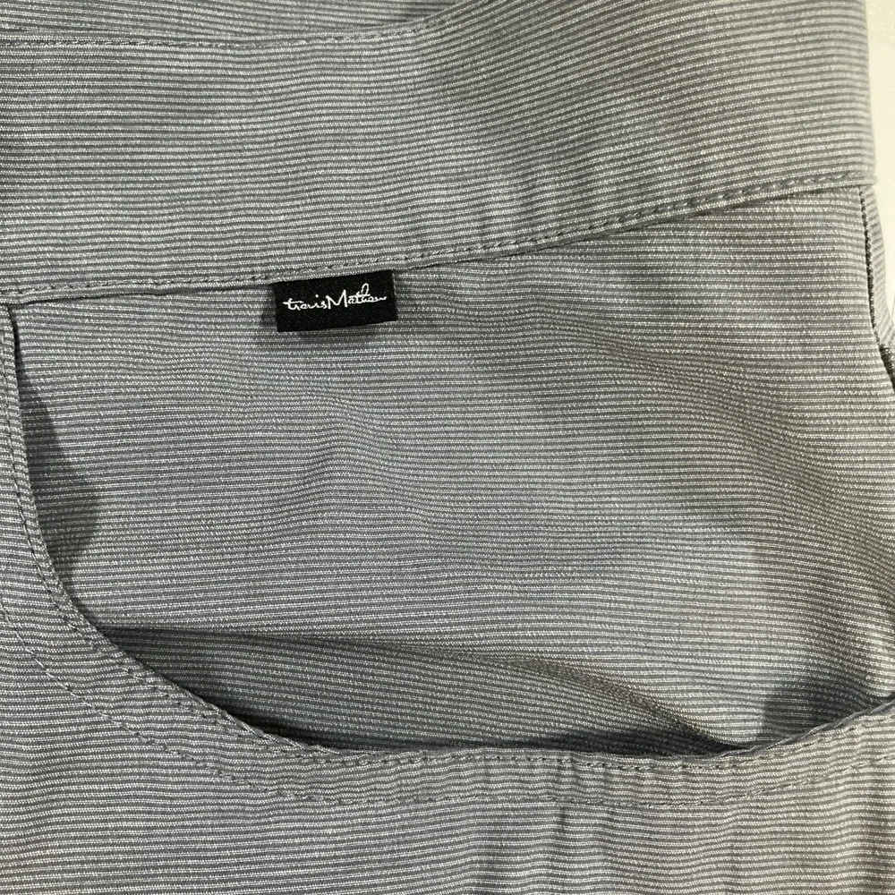 Travis Mathew Slacks Golf Pants Mens 40x32 Gray Tech Stretch 1MQ534